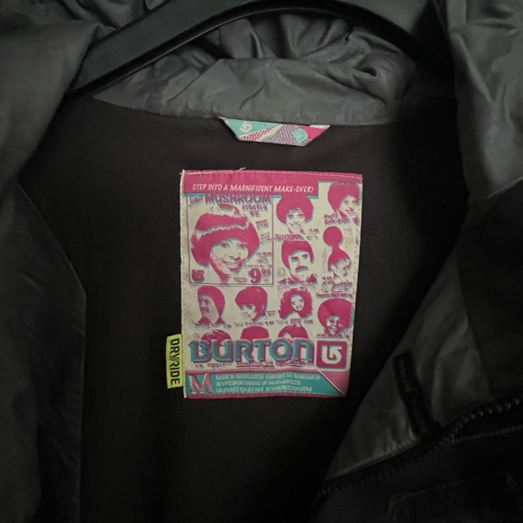 Burton Dryride Snowboard Jacket Mens Medium - Picture 2 of 4